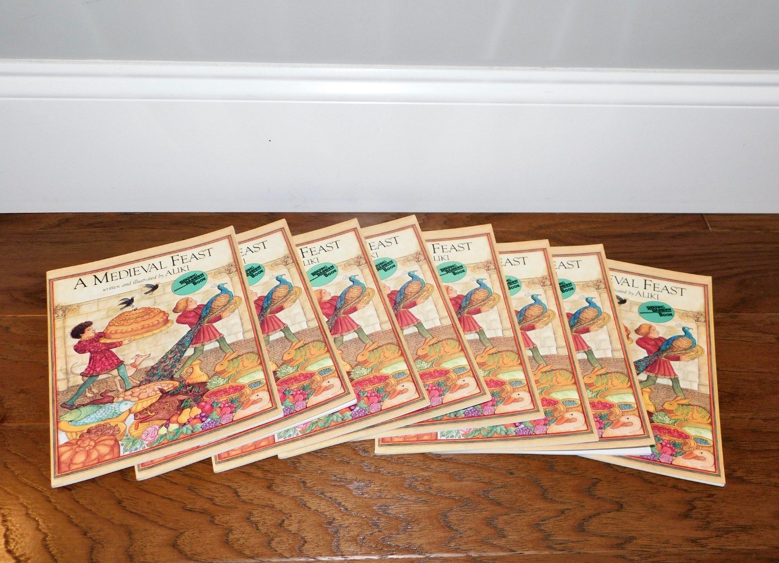 LOT 8 A Medieval Feast Aliki Reading Rainbow Children Book Age 4-8 Homeschool