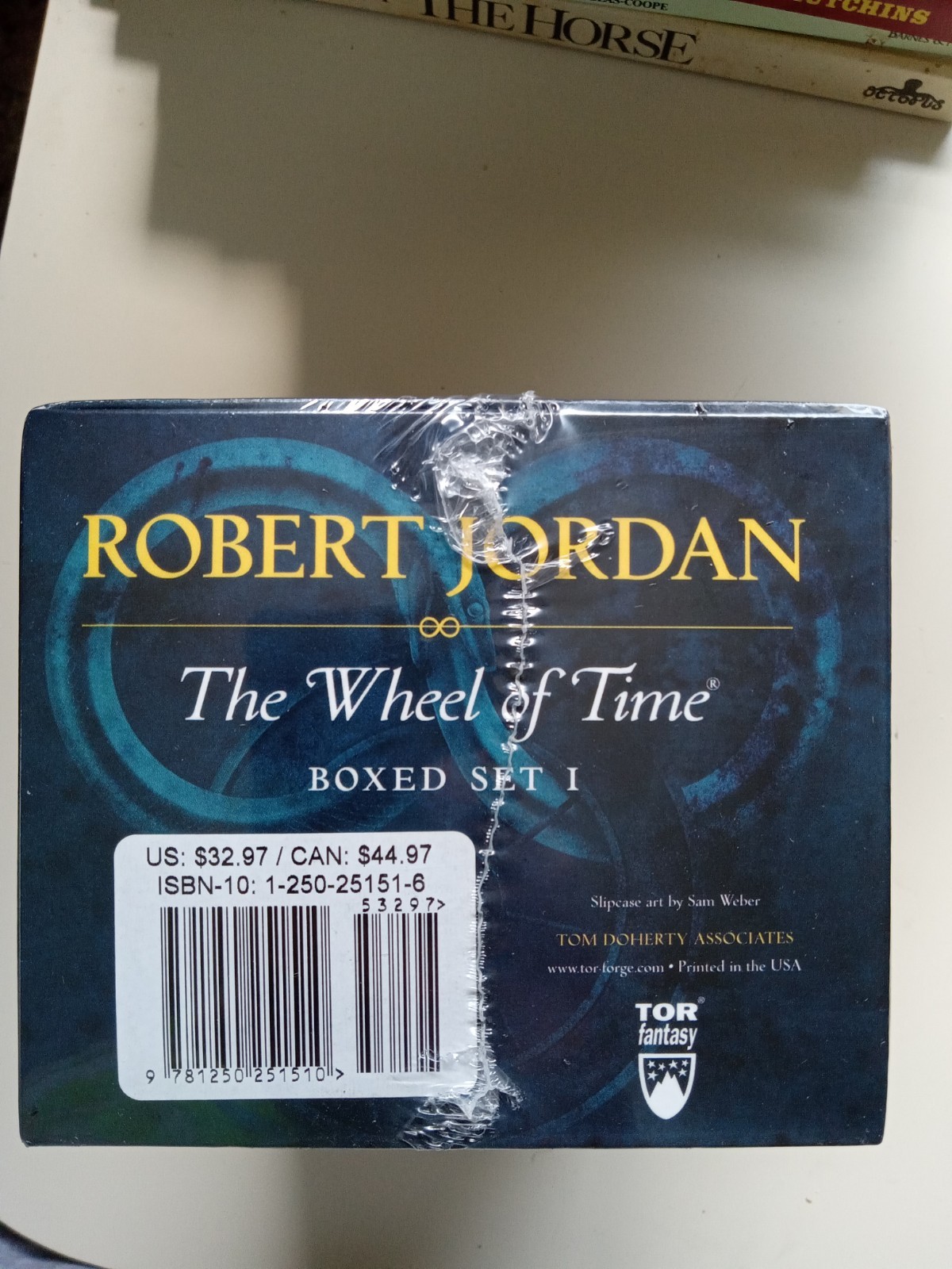 Wheel of Time Premium Boxed Set I: Books 1-3 by Robert Jordan Paperback 2019 New