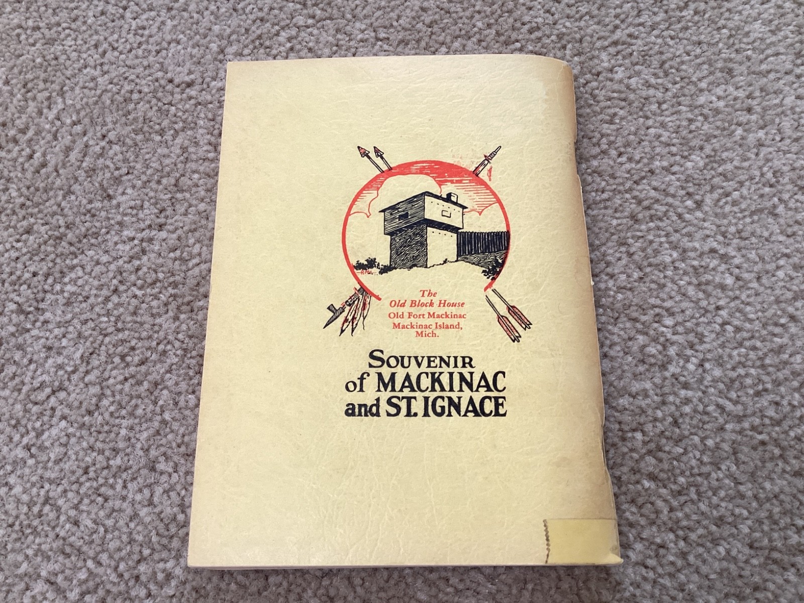 The Massacre of Old Fort Mackinac by Raymond McCoy 1956 Paperback Illustrated