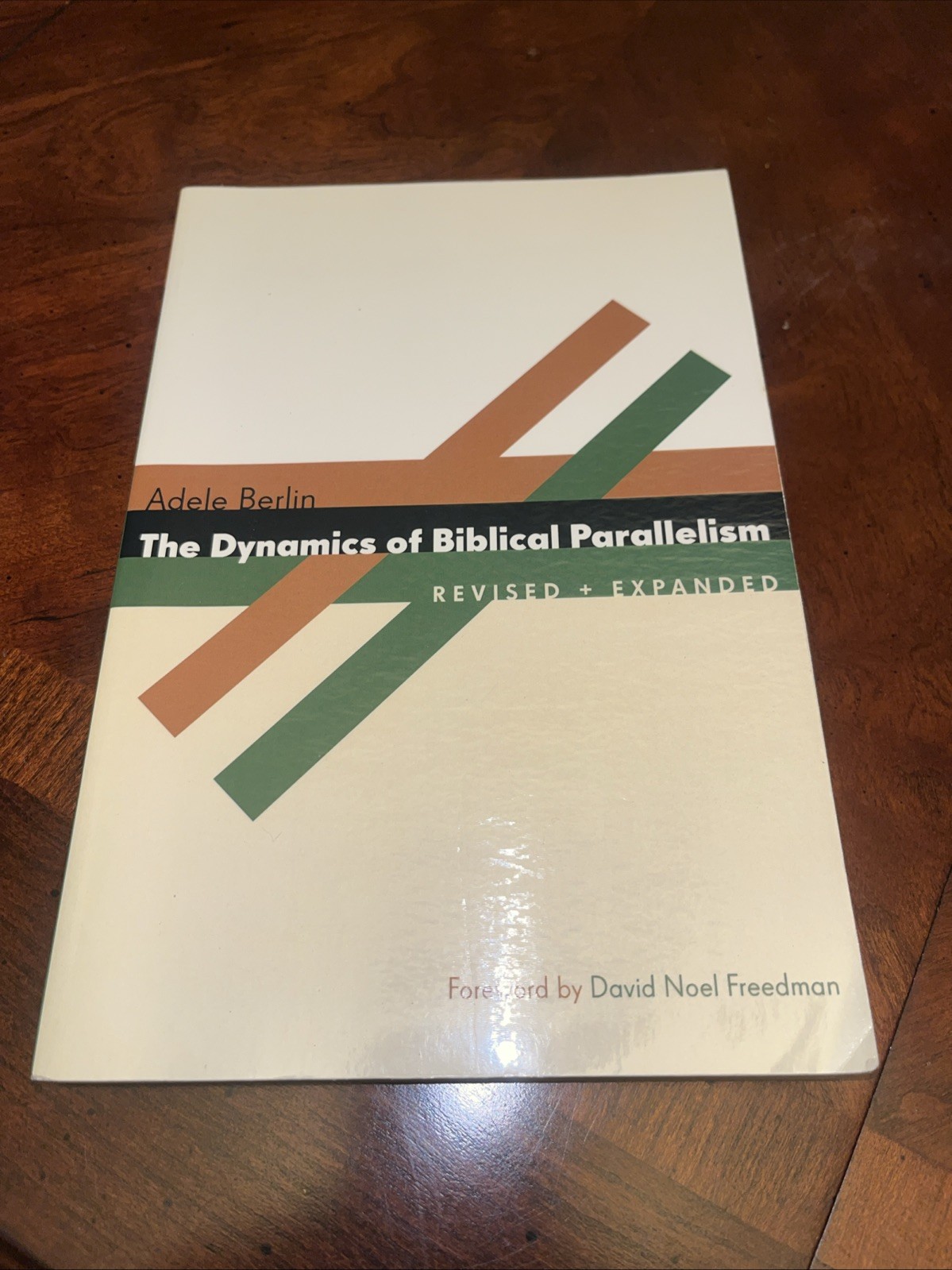 The Dynamics of Biblical Parallelism Adele Berlin Very Good Paperback A9
