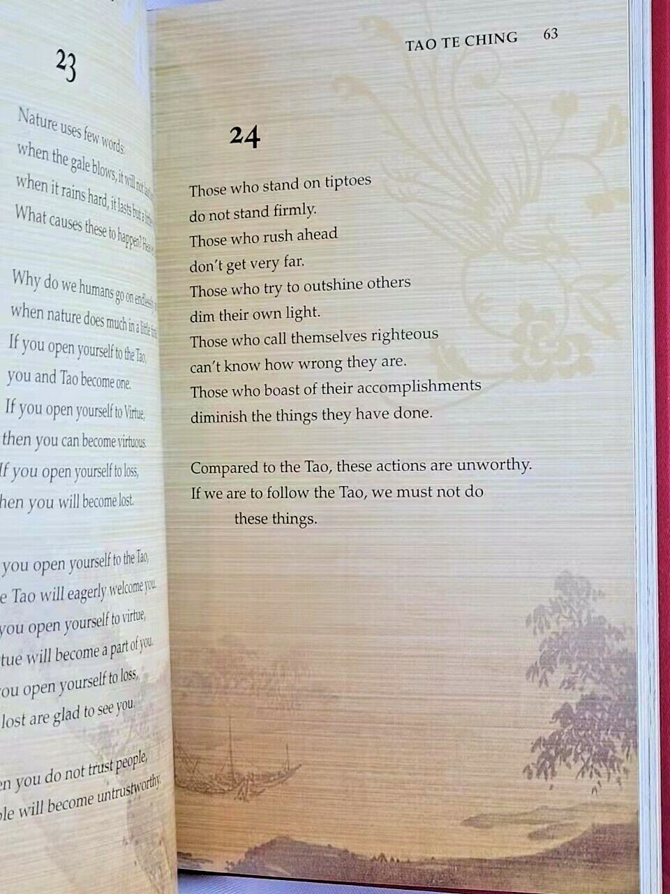 TAO TE CHING Lao Tzu Deluxe Silkbound Collectible slipcased Illustrated NEW