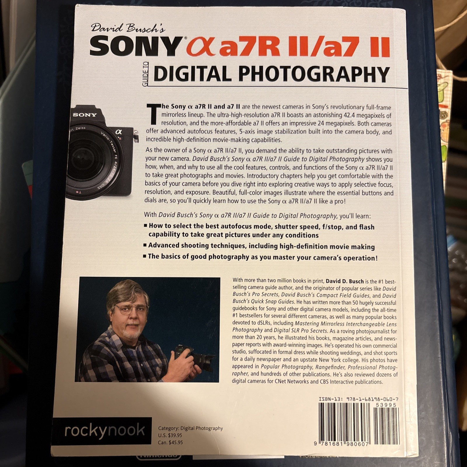David Busch’s Sony Alpha A7R II/a7 II Guide to Digital…