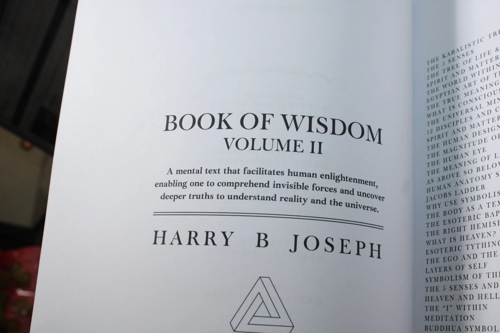 Book of Wisdom Volumes 1 & 2 by Harry B. Joseph (Limited Paperback Bundle)
