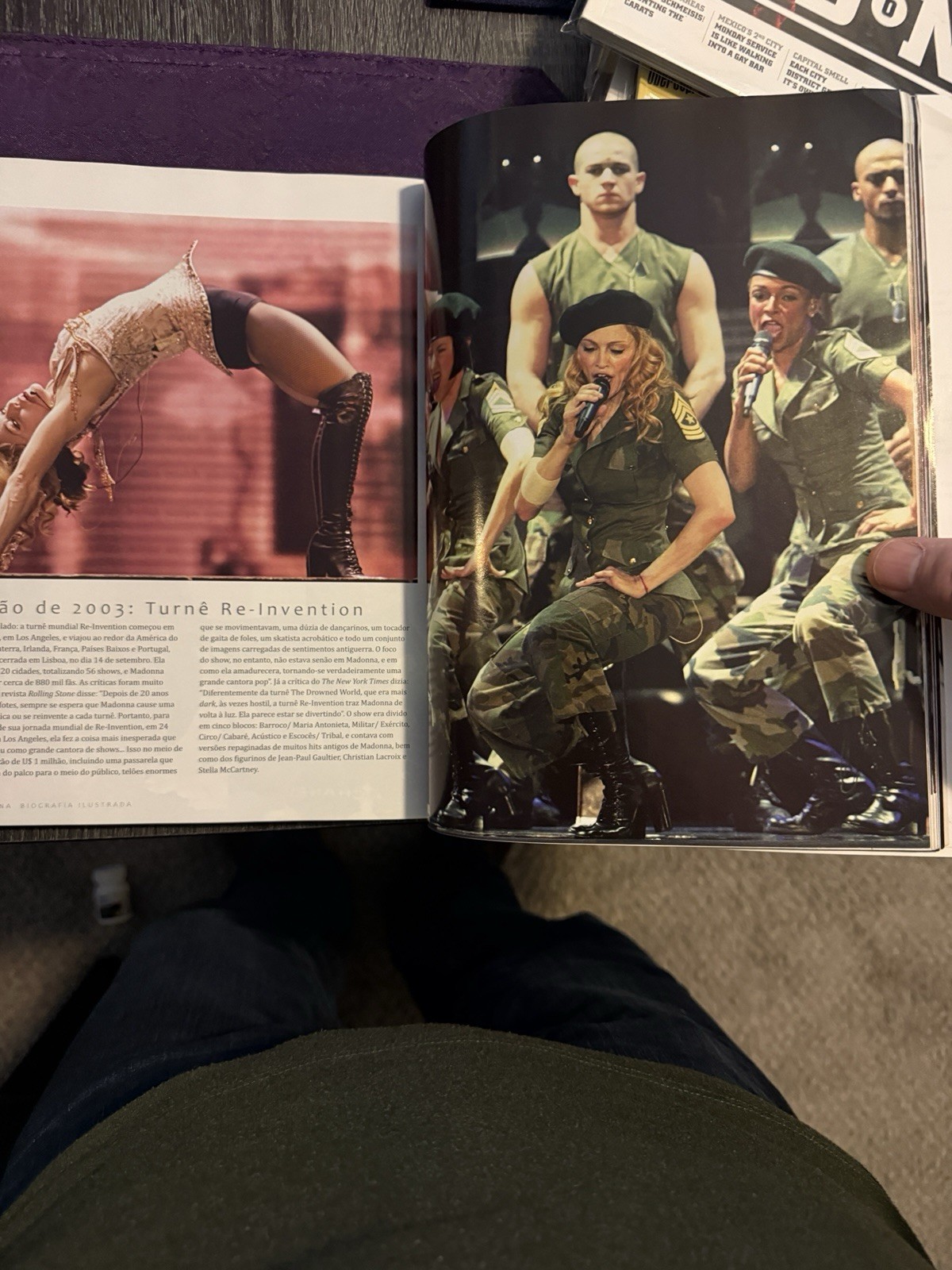 MADONNA BY MARIE CLAYTON OVER 200 PAGES OF PICS VERY GOOD CONDITION SUPER RARE!!
