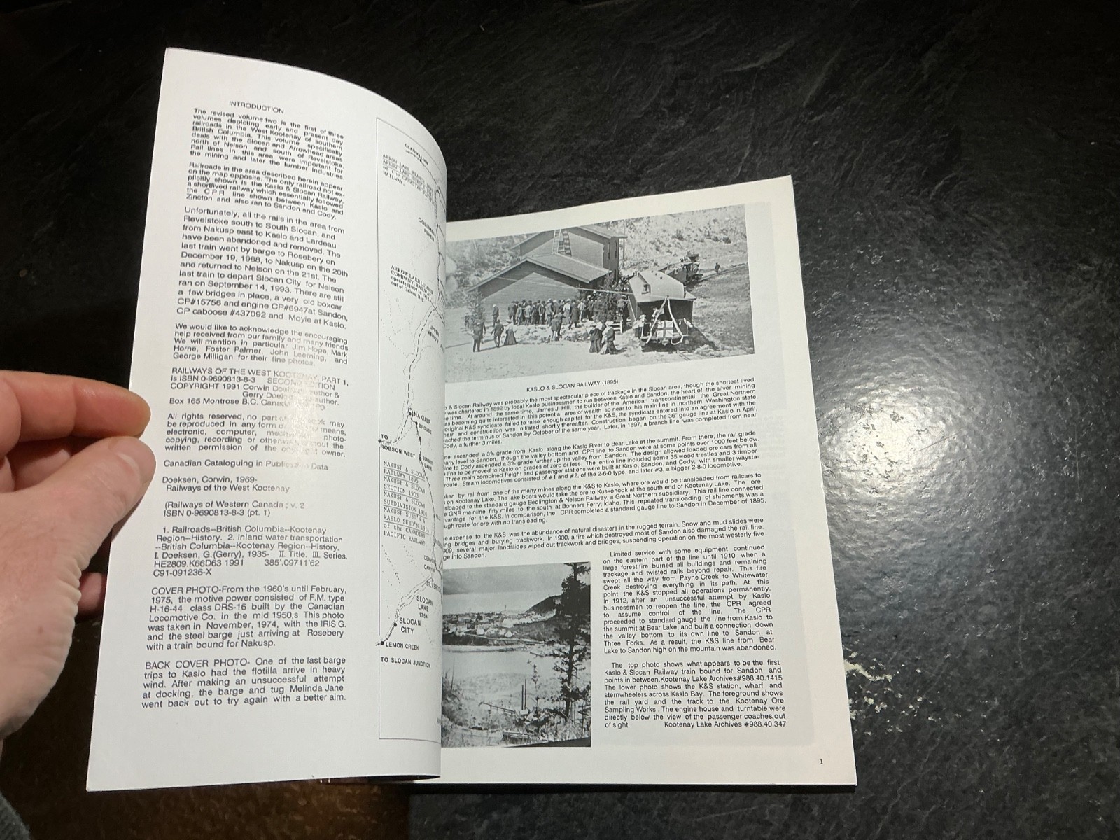 Railways of the West Kootenay Part 1 Railways of Western Canada Vol 2 C. Doeksen