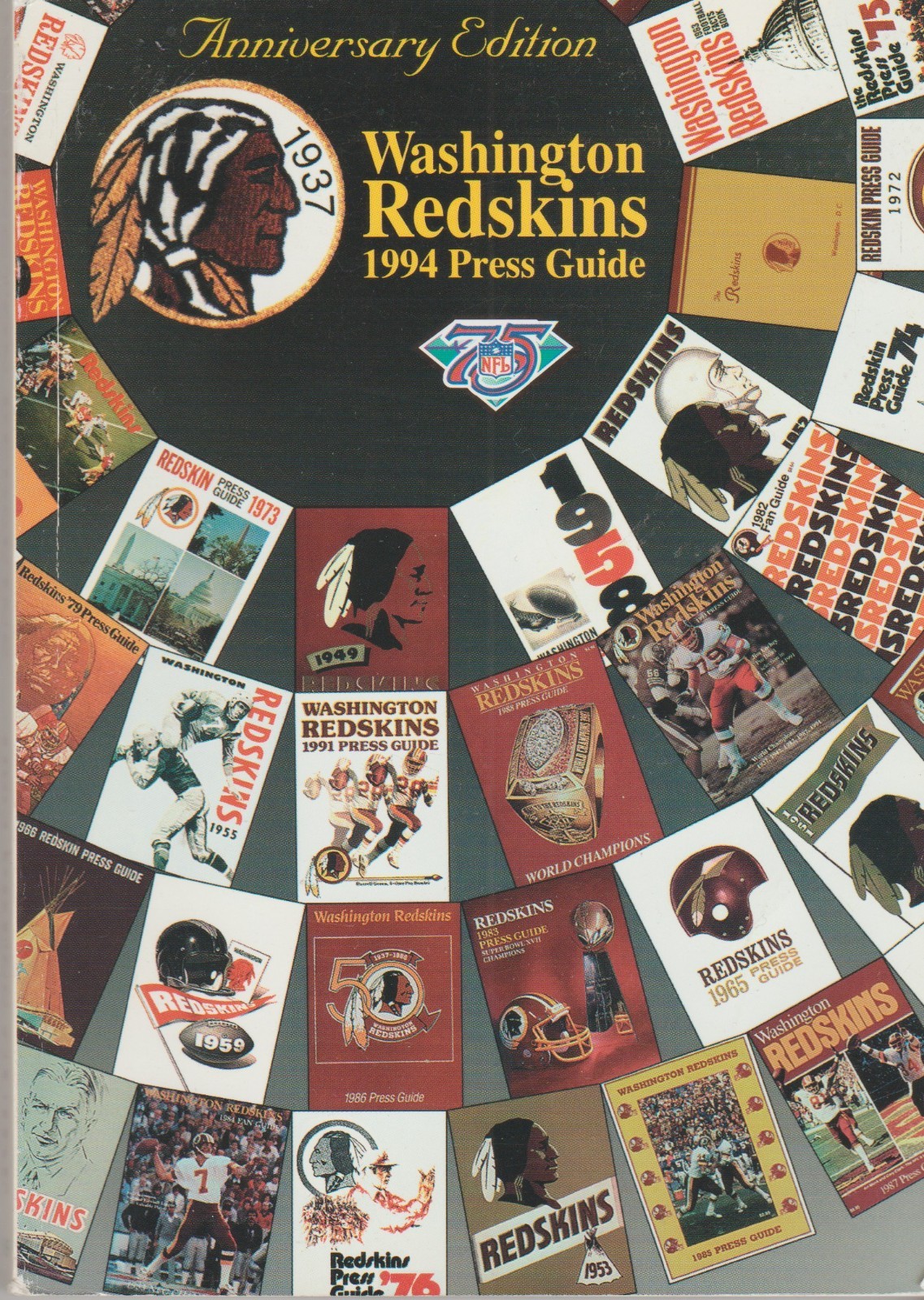*WASHINGTON REDSKINS* 1994 PRESS GUIDE 272 PAGES