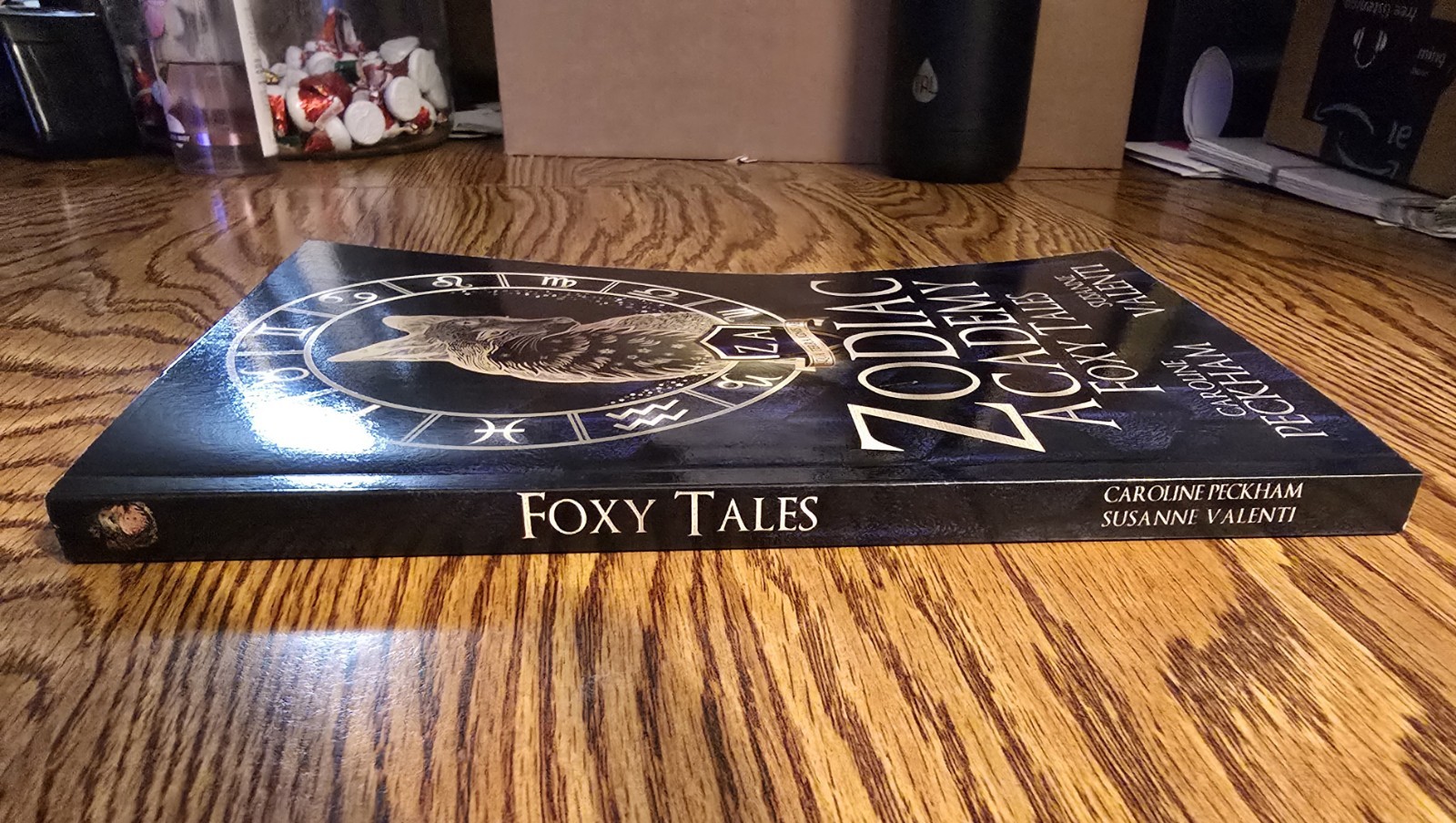 SIGNED OOP Foxy Tales Zodiac Academy Novella Caroline Peckham & Susanne Valenti