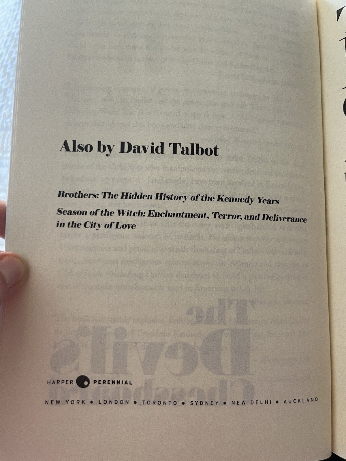 The Devil’s Chessboard: Allen Dulles By David Talbot (2015, Hardcover) Used