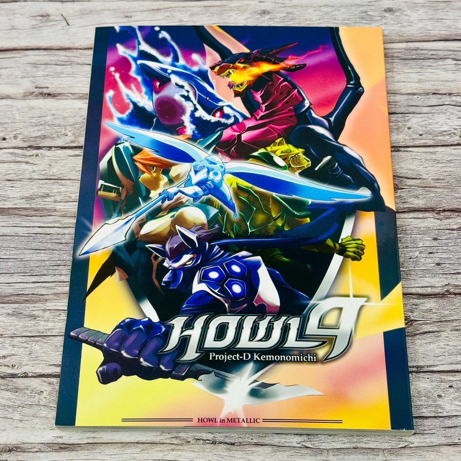 Howl 9 Kemono Project-D Kemonomichi Manga Anthro Art Book Japan Import US Seller