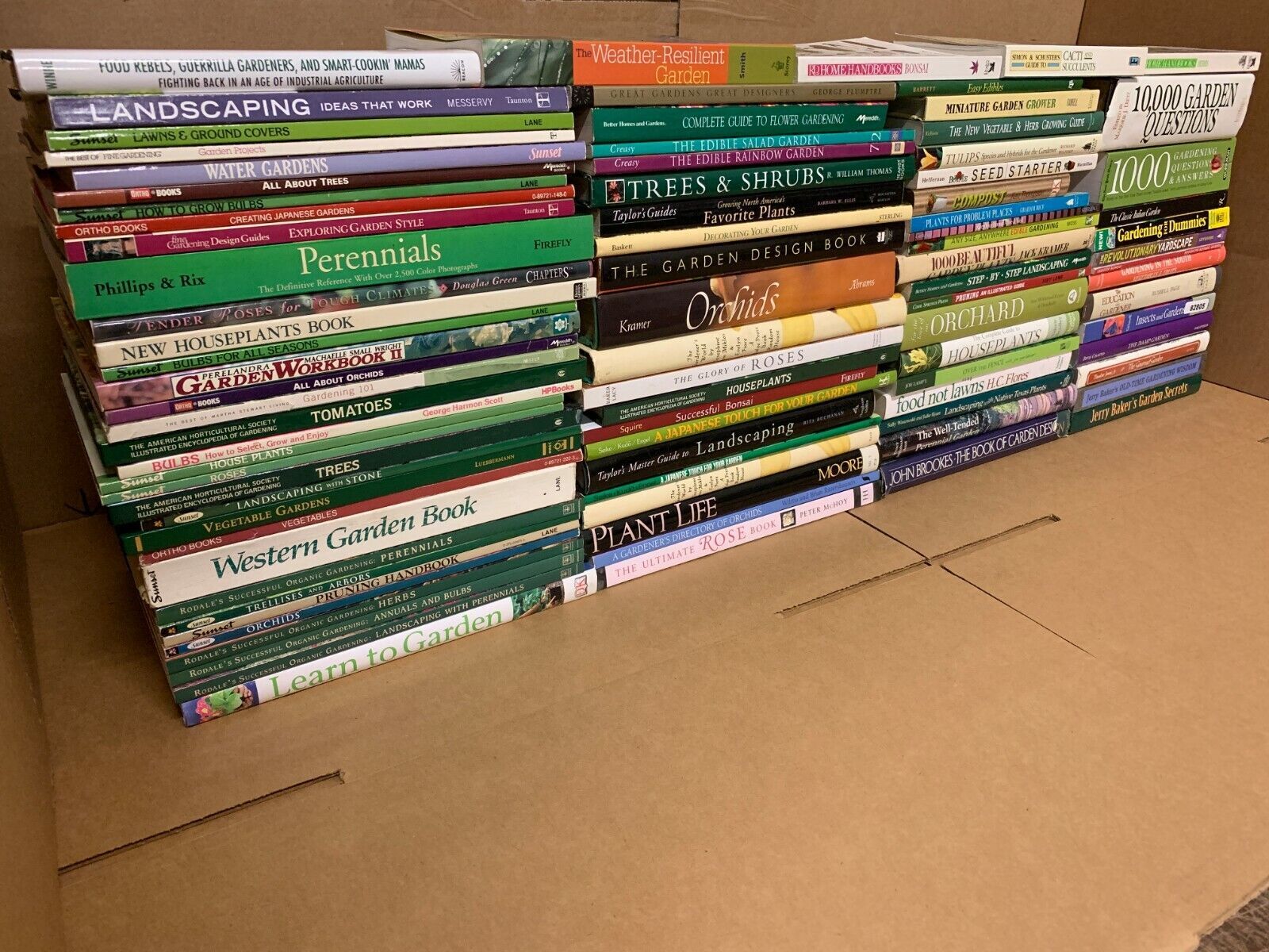 Books by Genre 5 LBS (Pounds) Box Value Lot Sorted Hardback / Paperback MIX SET