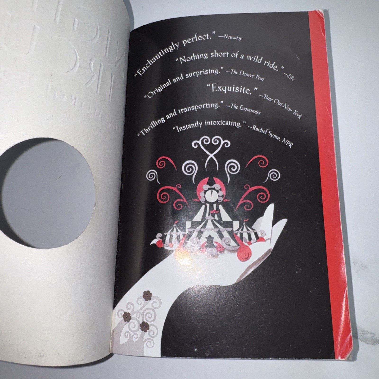 Night Circus : A Novel by Erin Morgenstern (2012, Trade Paperback)