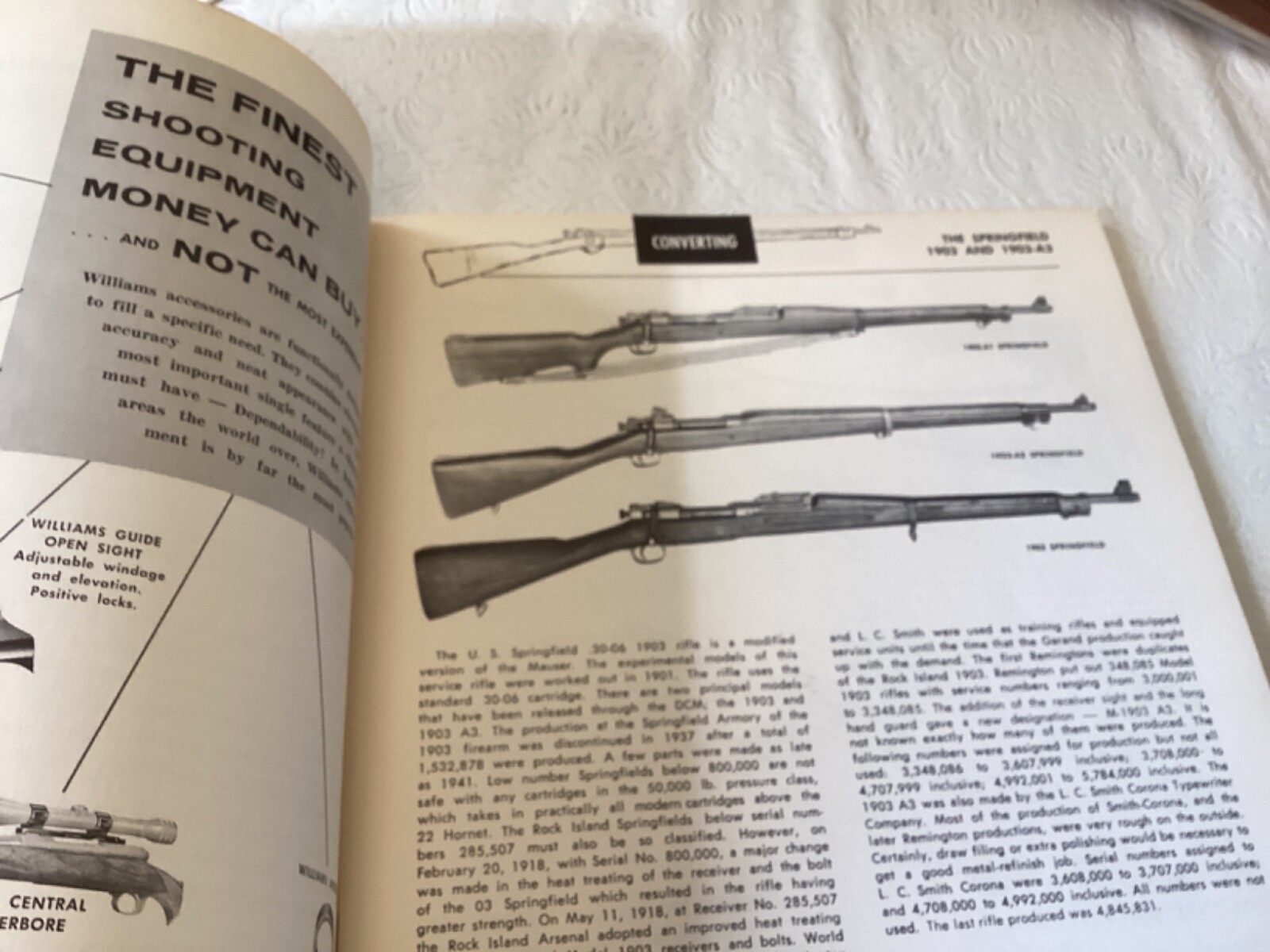 How to Convert Military Rifles, 1967 by Williams Gun Sight Co.; 76 pages