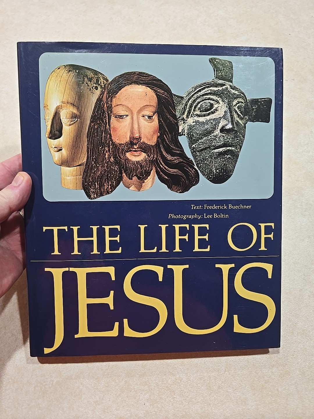 The Life Of Jesus Frederick Buechner Christian Art Photography Hardcover Book