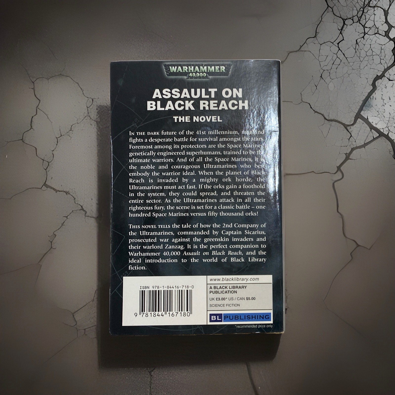 Warhammer 40K Assault on Black Reach: The Novel by Nick Kyme