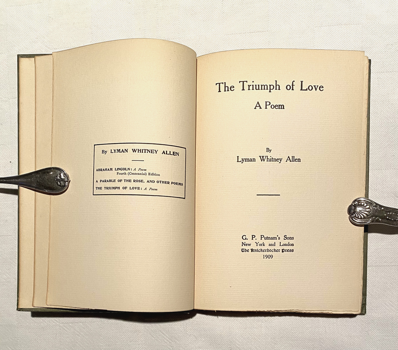 The Triumph of Love by Lyman Whitney Allen (1909)