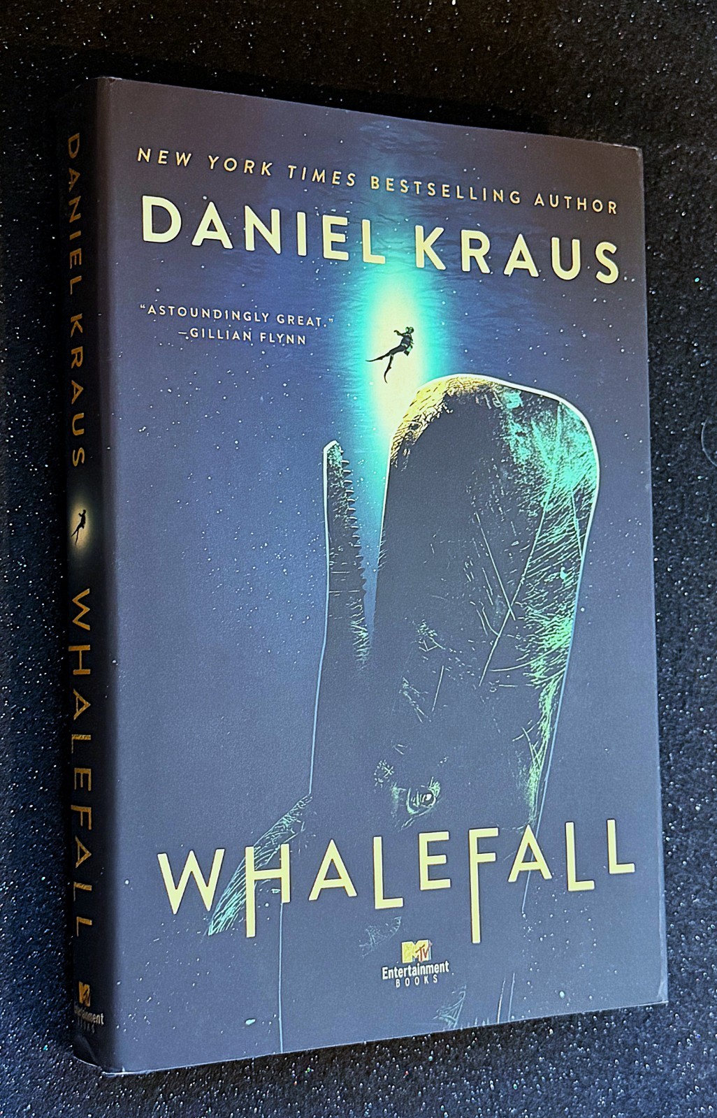 Whalefall: A Novel by Daniel Kraus (First Printing with Remainder Mark)