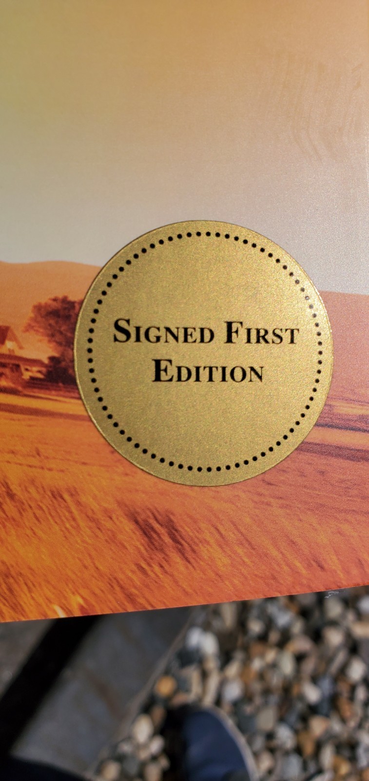 1st Printing hardcover YESTERYEAR Caro Claire Burke SIGNED