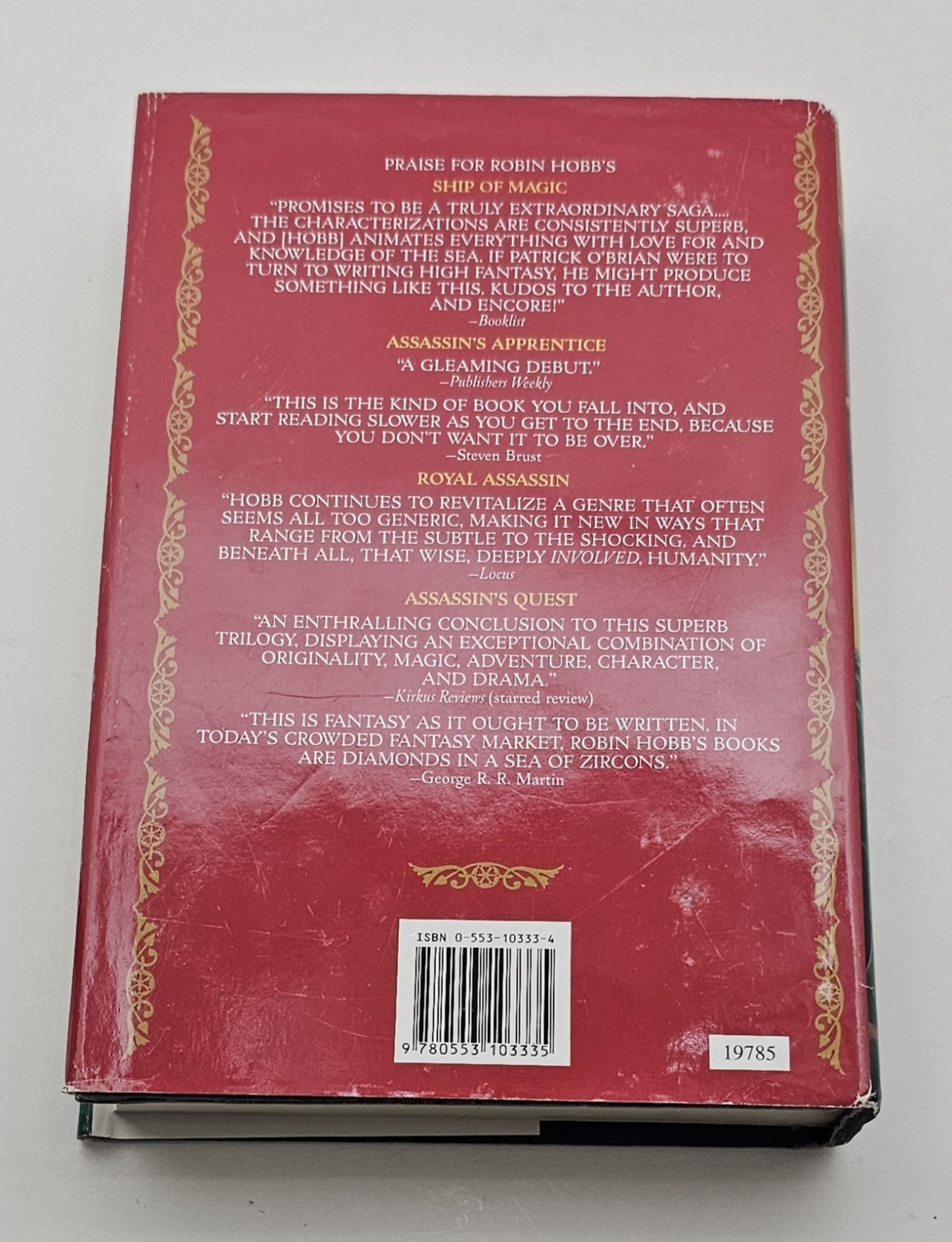 Robin Hobb Mad Ship The Liveship Trader Book 2 Hardcover