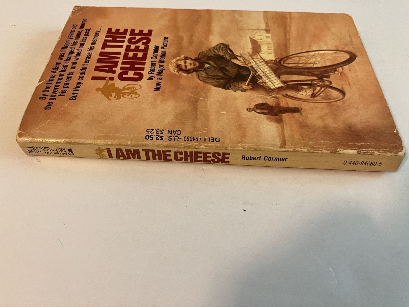 I AM THE CHEESE ROBERT CORMIER PB 1983 LAUREL LEAF CORRUPTION TV MOVIE TIE-IN