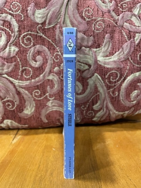 Harlequin Romance 2928 : Fortunes of Love : Jessica Steele 1988 PB novel