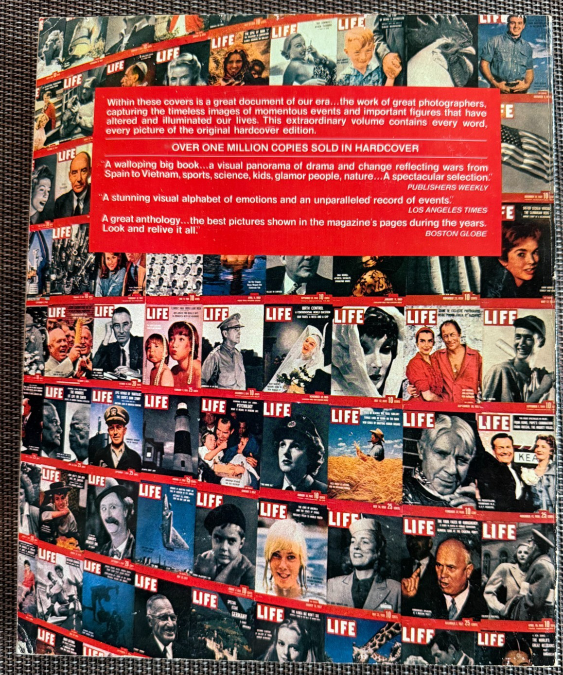 “The Best of Life” 1973 Softcover Book (Time-Life Books) – 303 pages of photos