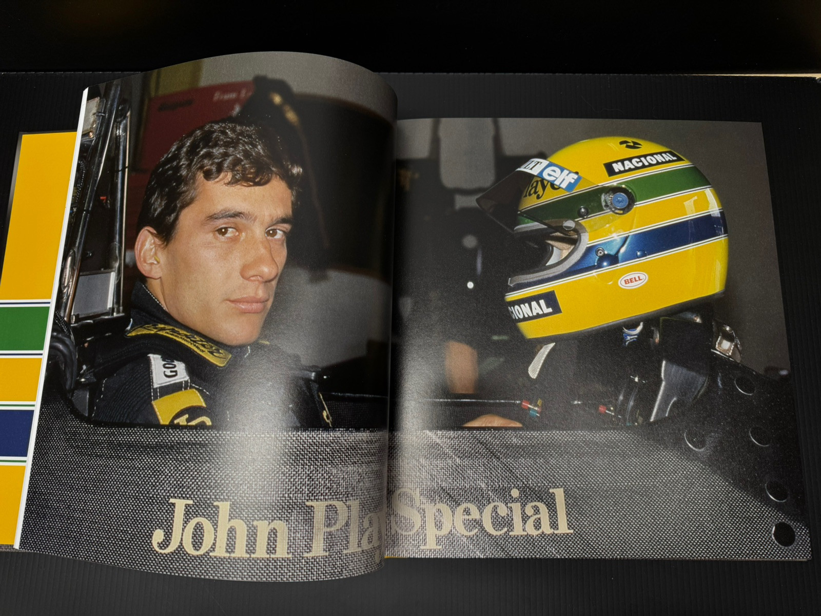 Ayrton Senna : Nueue Bilder Einer Legande Hard Cover 200 Pages