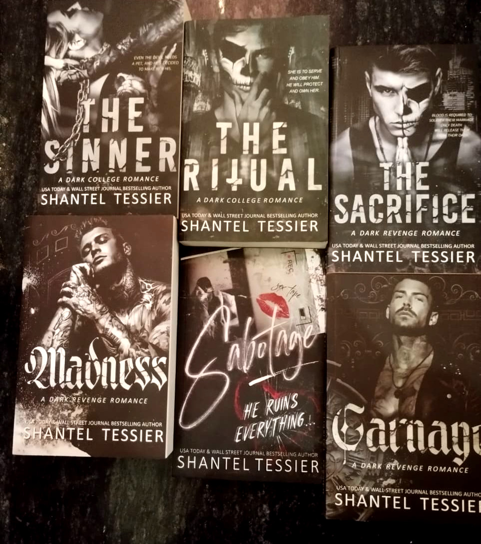 Ritual 6 book Set by Shantel Tessier Paperback Brand New Free Shipping USA