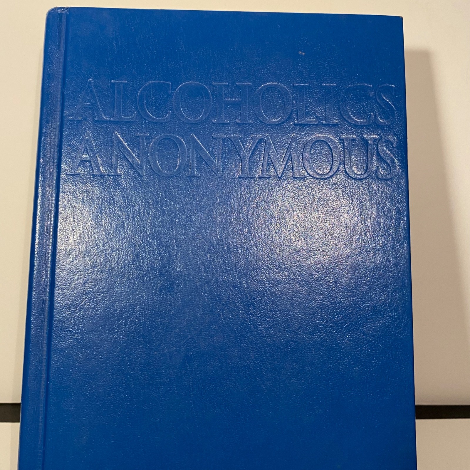 Alcoholics Anonymous Big Book Fourth Edition Hardcover AA World Services 2001