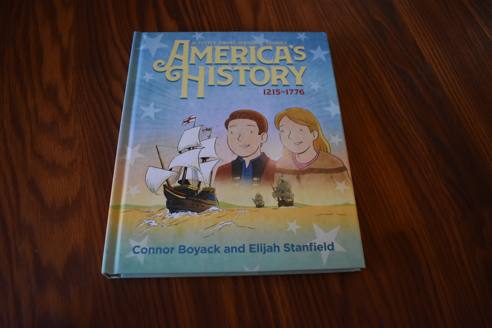 America’s History: A Tuttle Twins Series of Stories – Volume 1 (1215-1776)
