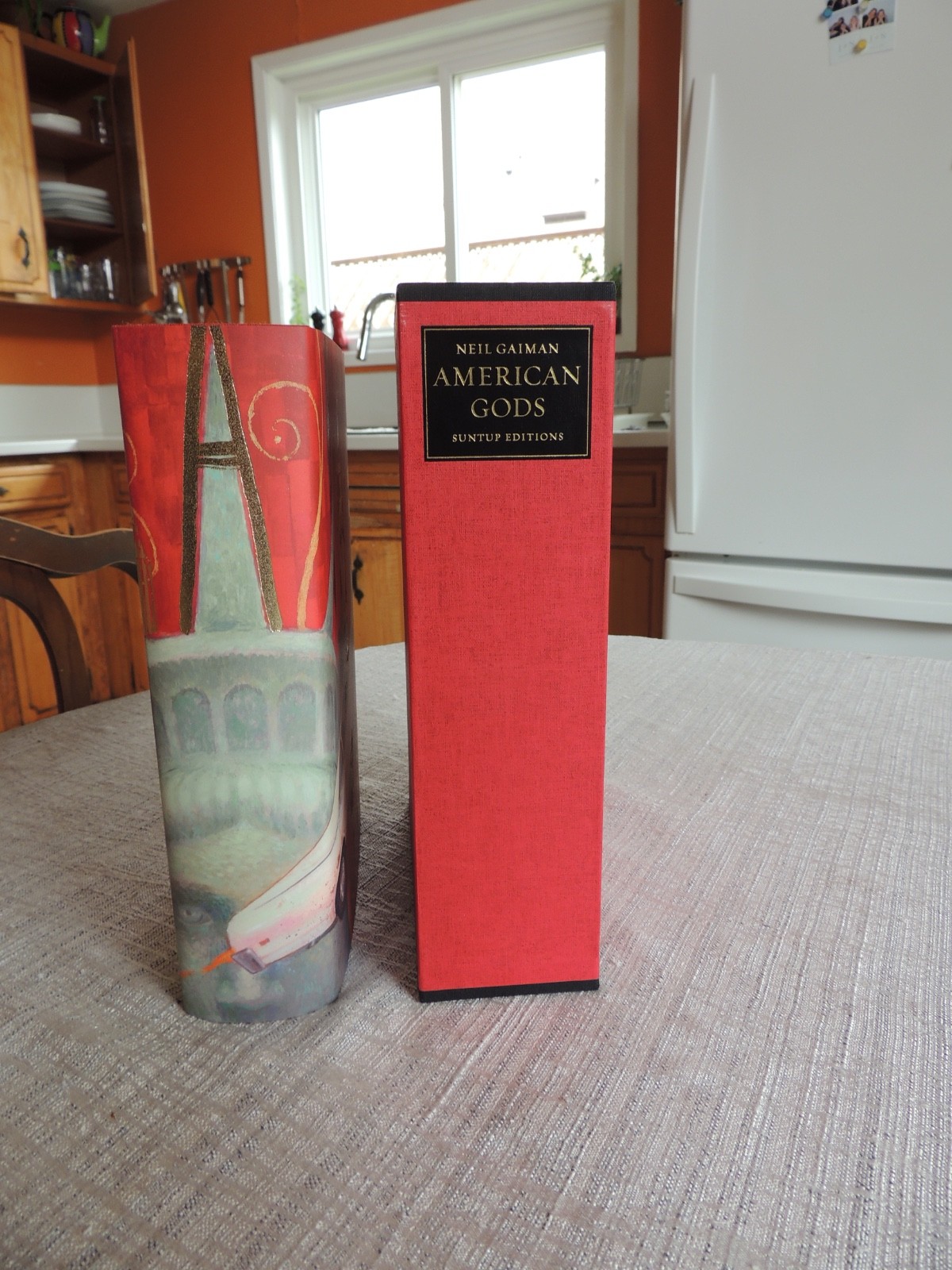 Neil Gaiman American Gods Suntup Editions SIGNED Limited/1254