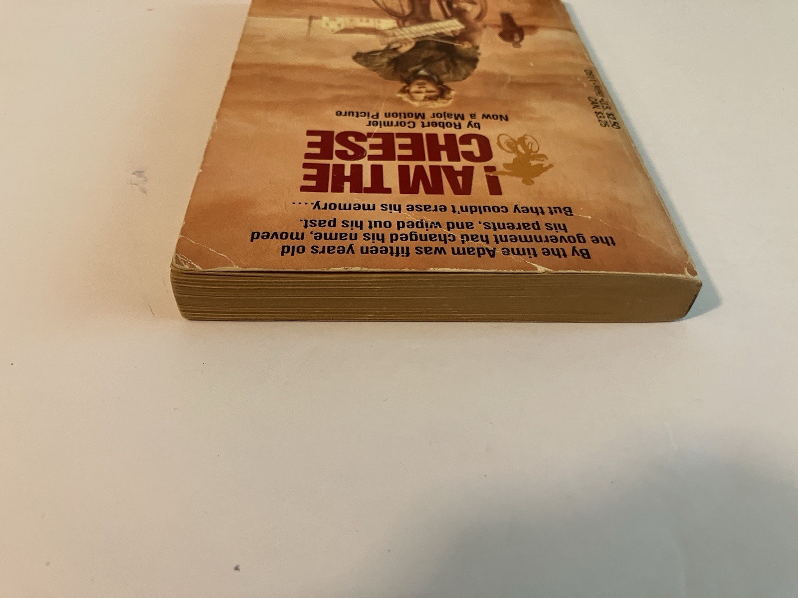 I AM THE CHEESE ROBERT CORMIER PB 1983 LAUREL LEAF CORRUPTION TV MOVIE TIE-IN
