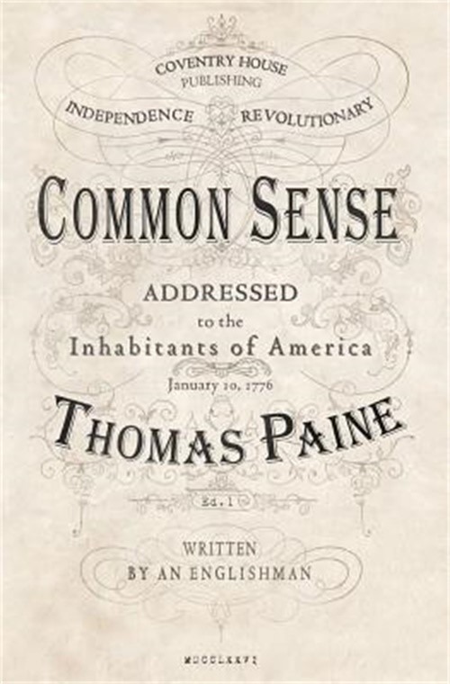 Common Sense: The Origin and Design of Government (Paperback or Softback)