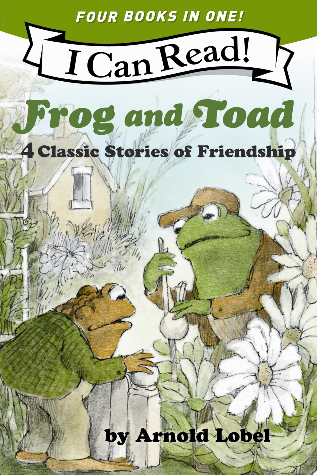 Frog and Toad 4 Stories Paperback Kids Book Ages 4-8 Reading Level 2 Set New USA