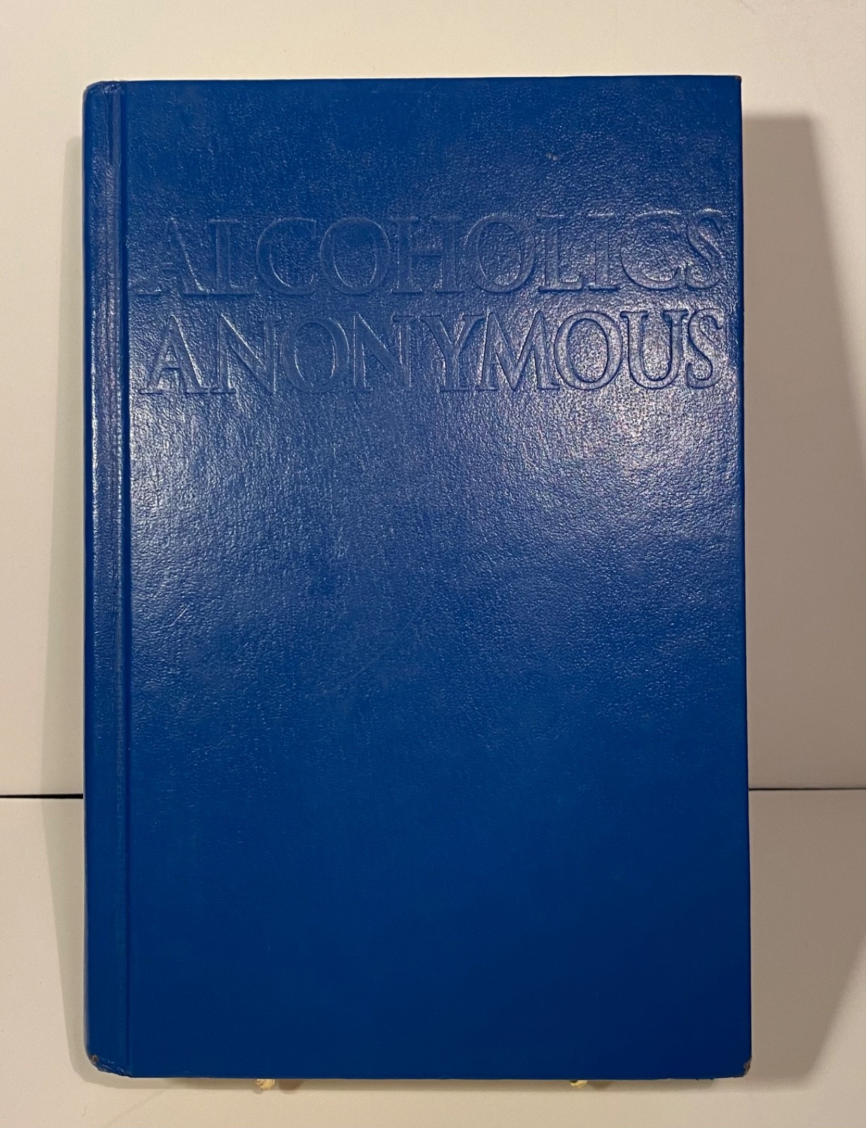 Alcoholics Anonymous Big Book Fourth Edition Hardcover AA World Services 2001