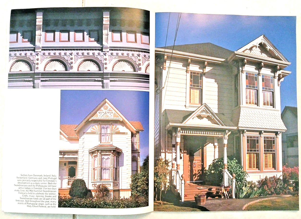 Vtg 30+ Pages Complete Guide Victorian Ferndale Historical Landmark #883 1990 Ed