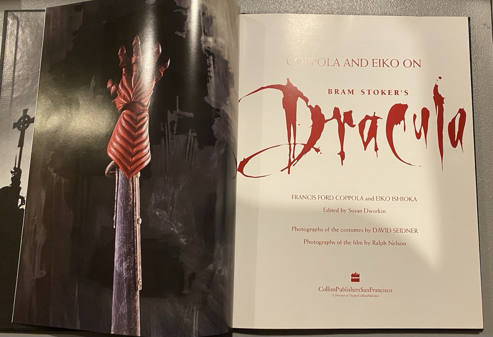Coppola and Eiko on Bram Stoker’s Dracula 1992 Costume Design HC Missing Dust Jk
