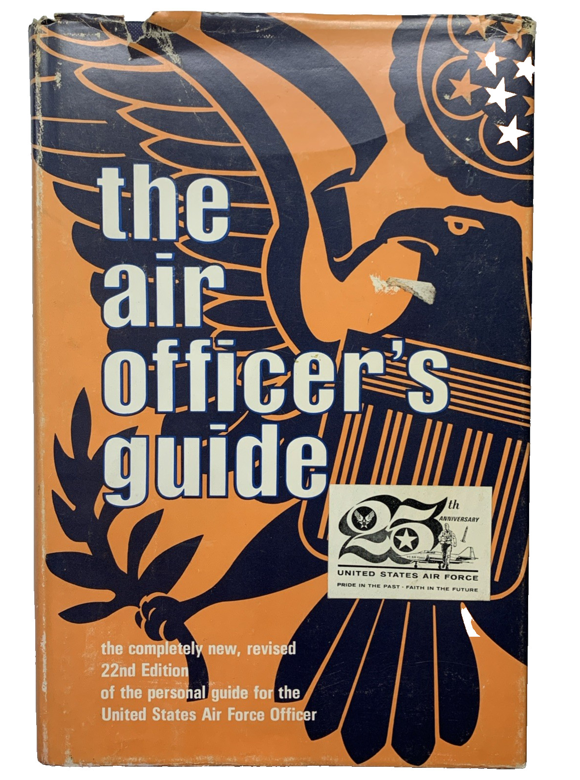The Air Officers Guide USAF 22nd Ed 1971 Hard Cover Dust Jacket Stackpole Books