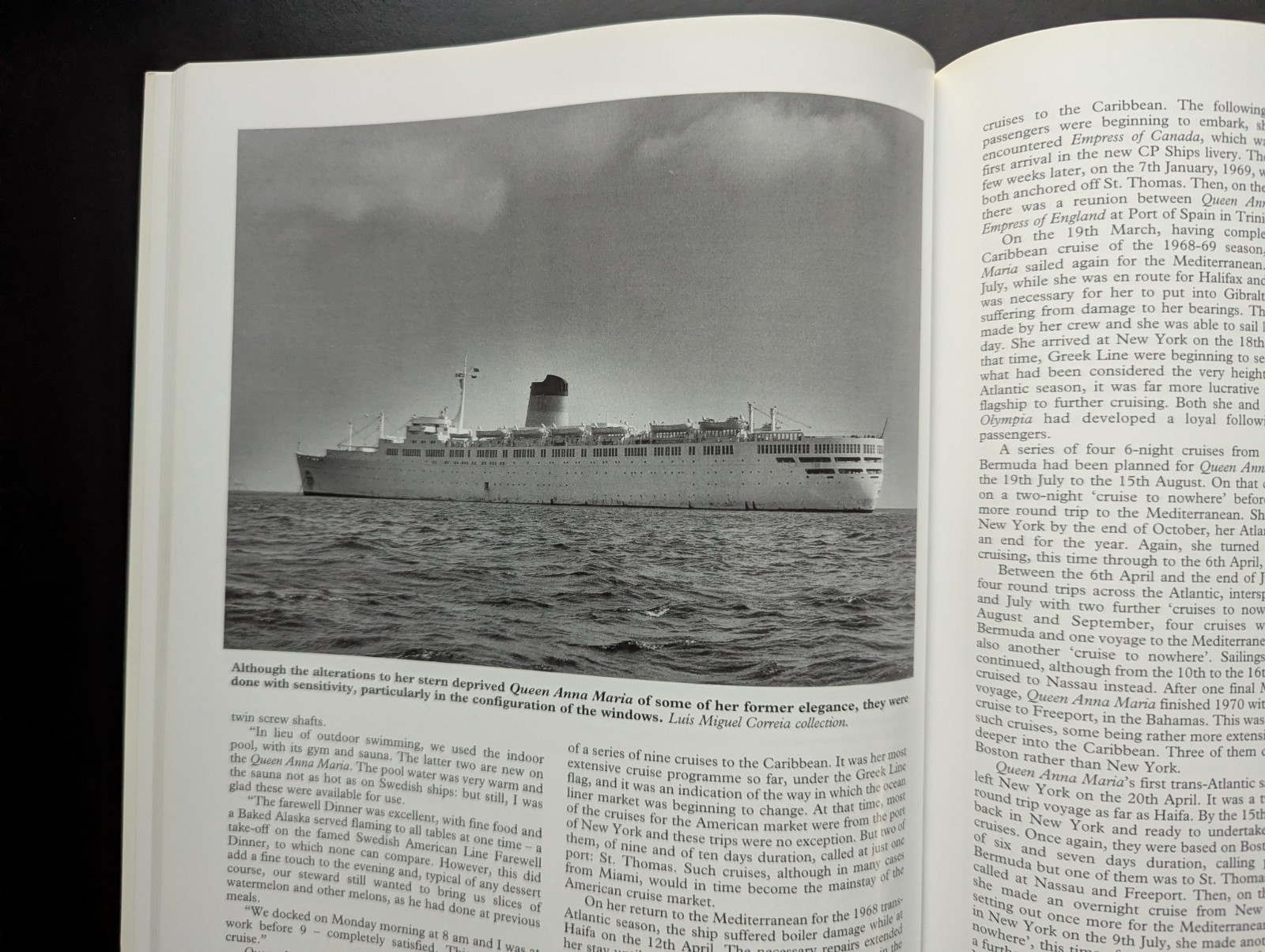 2V Last Of The White Empresses & Saxonia Sisters – Harvey Ocean Liner History
