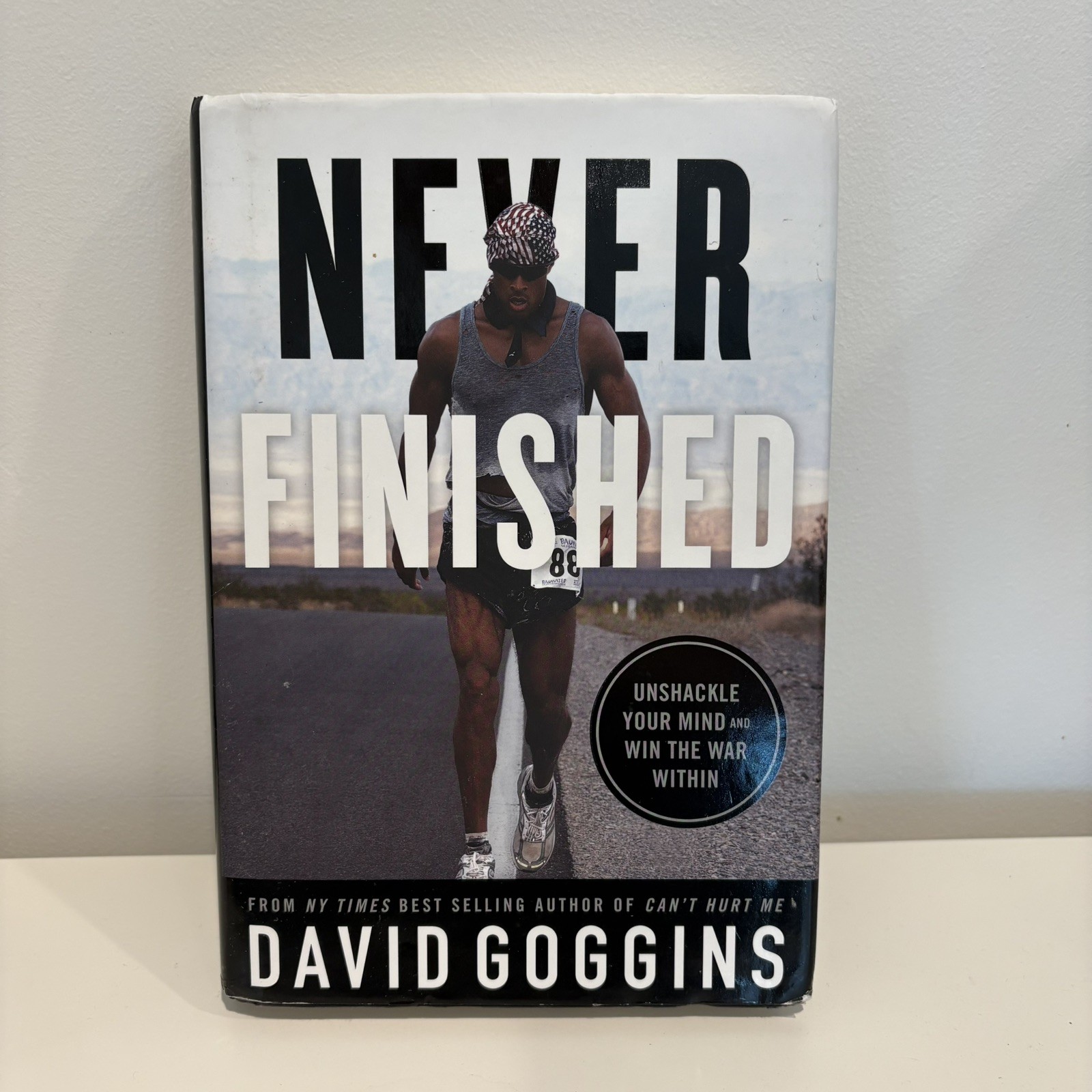 Never Finished David Goggins 2022 First Edition Hardcover Lioncrest Publishing
