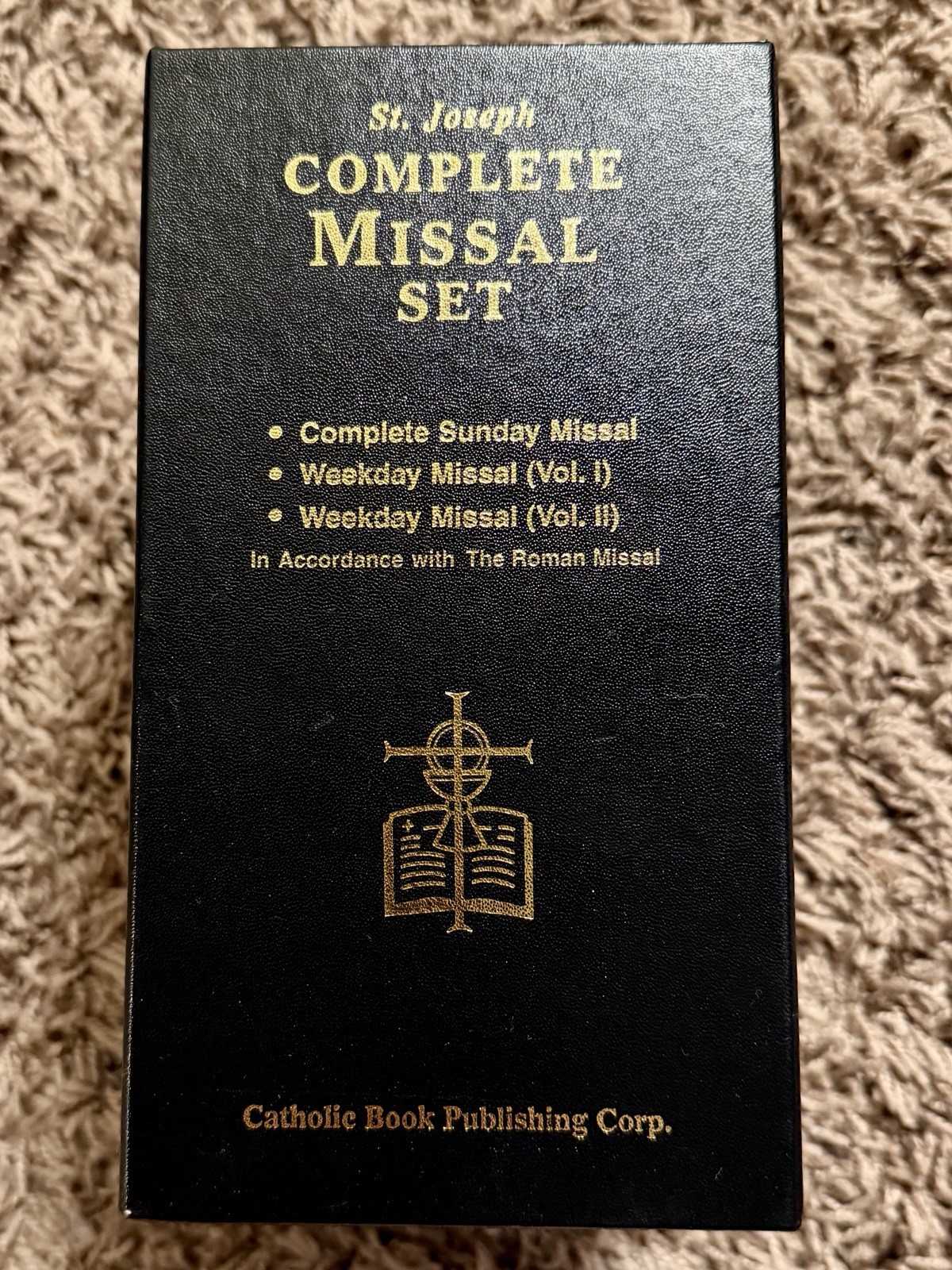 St. Joseph Missals: Complete Gift Box 3-Volume Set Sunday & Weekday Missal