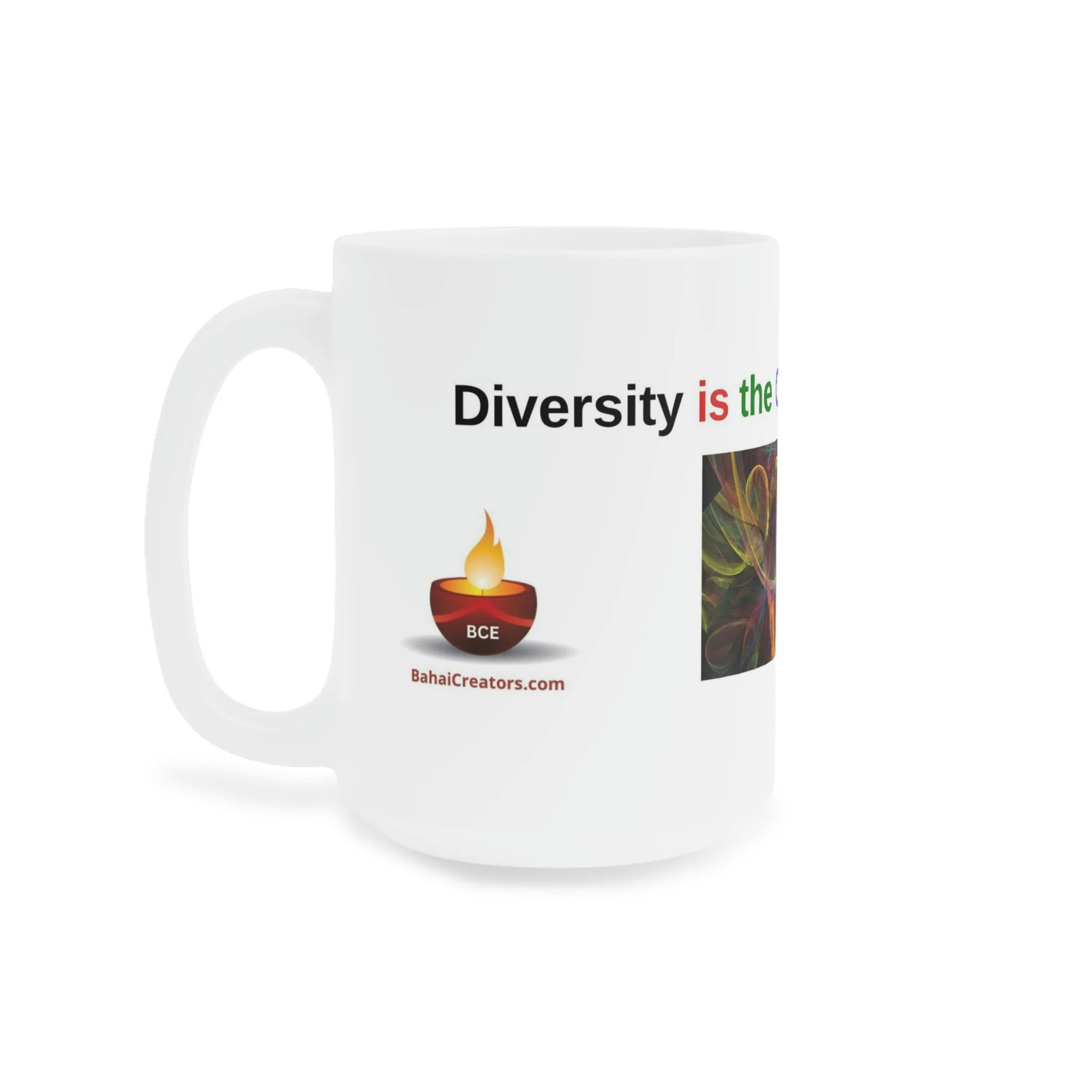 Baha’i Diversity, Race Unity, Color of our Souls Mugs (11oz15oz20oz)
