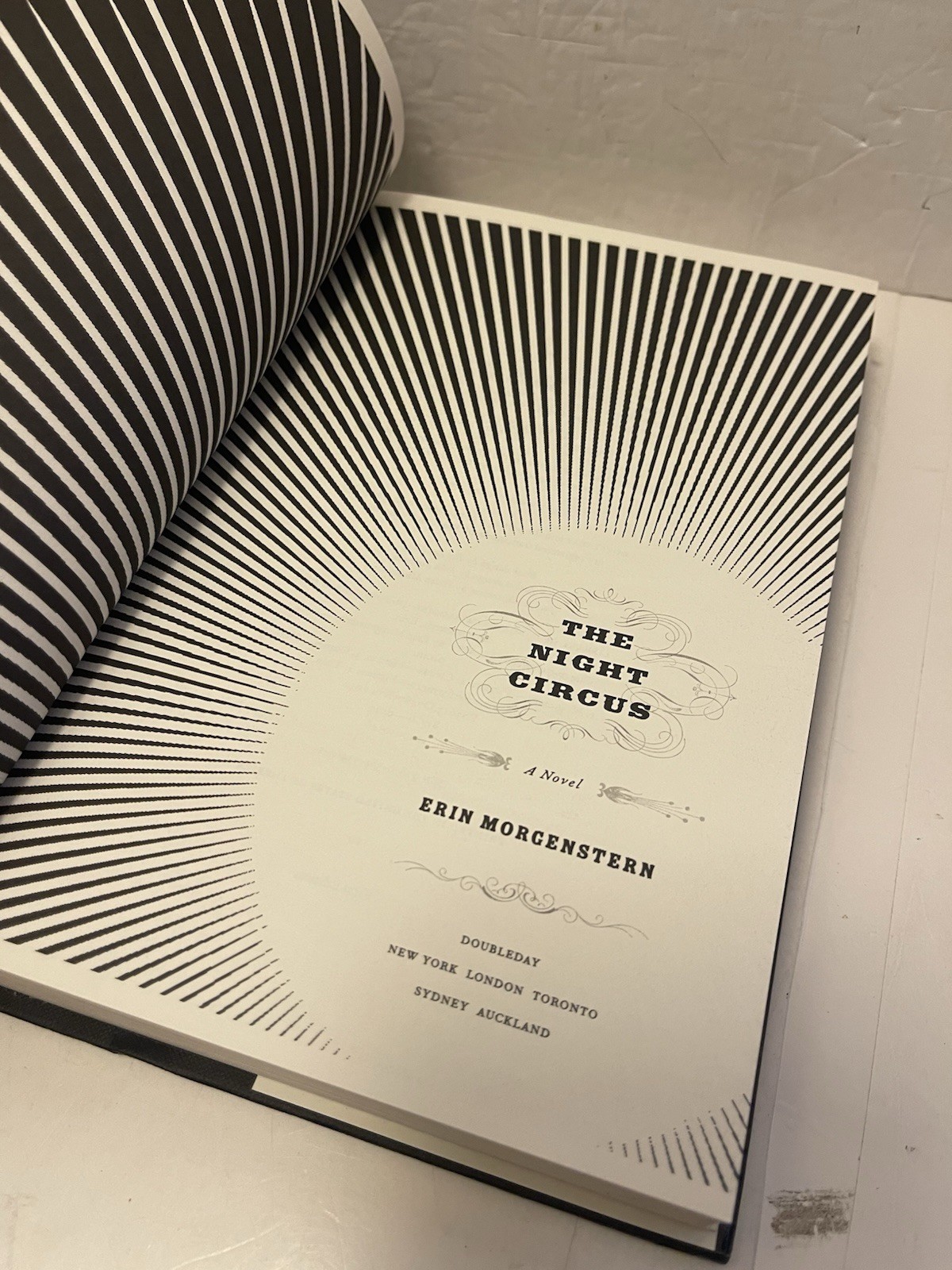 Night Circus by Erin Morgenstern (2011, Hardcover First Edition Dust Jacket)
