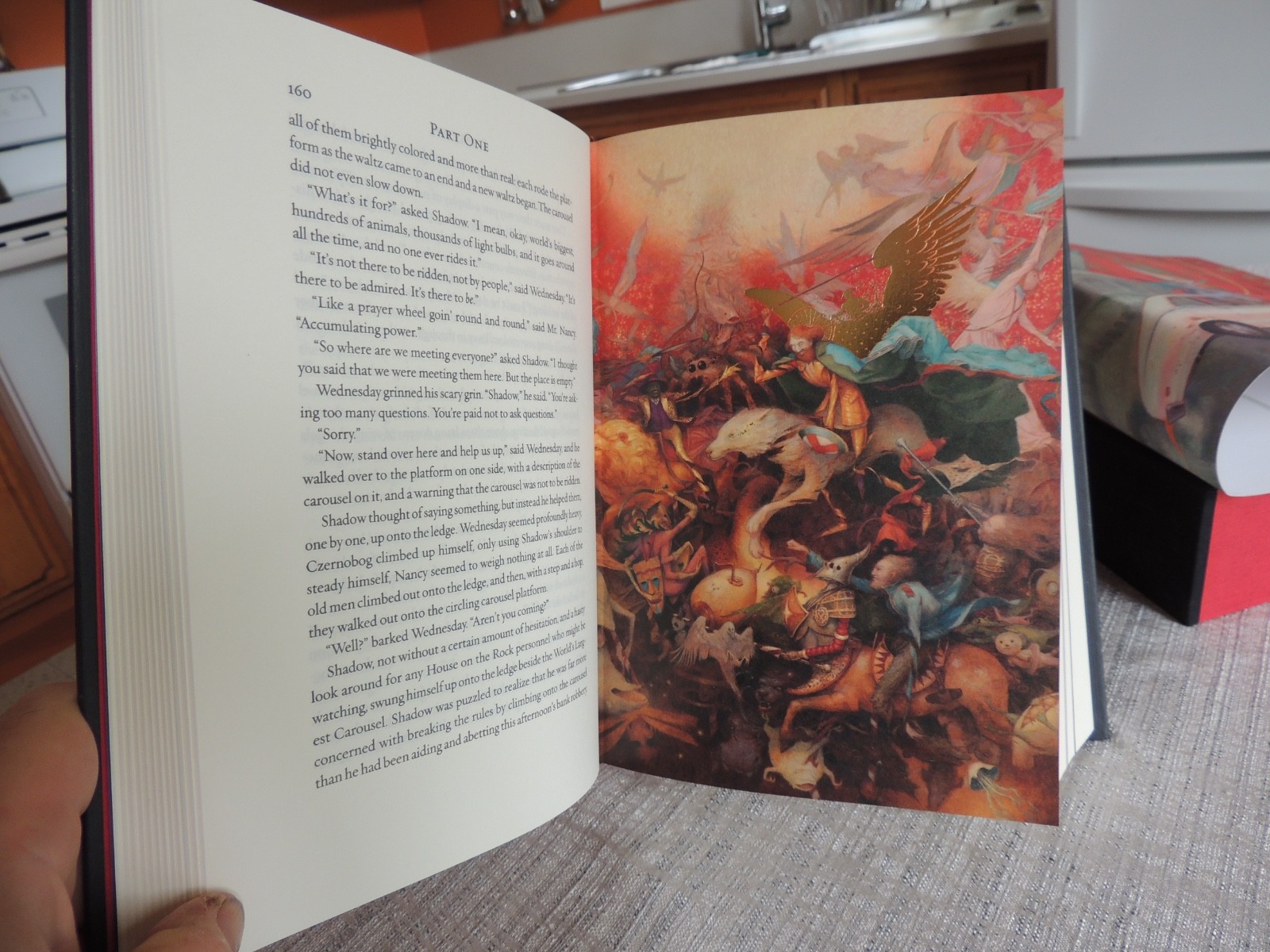 Neil Gaiman American Gods Suntup Editions SIGNED Limited/1254