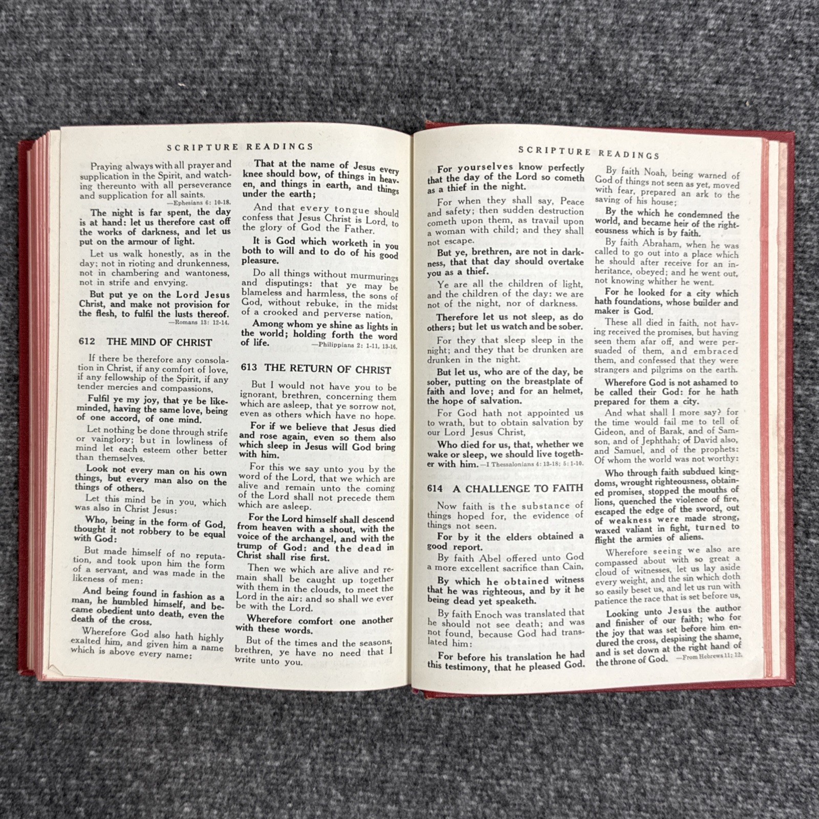 Worship and Service Hymnal 1969 Hope Publishing Vintage Hardcover RARE 512 Pages