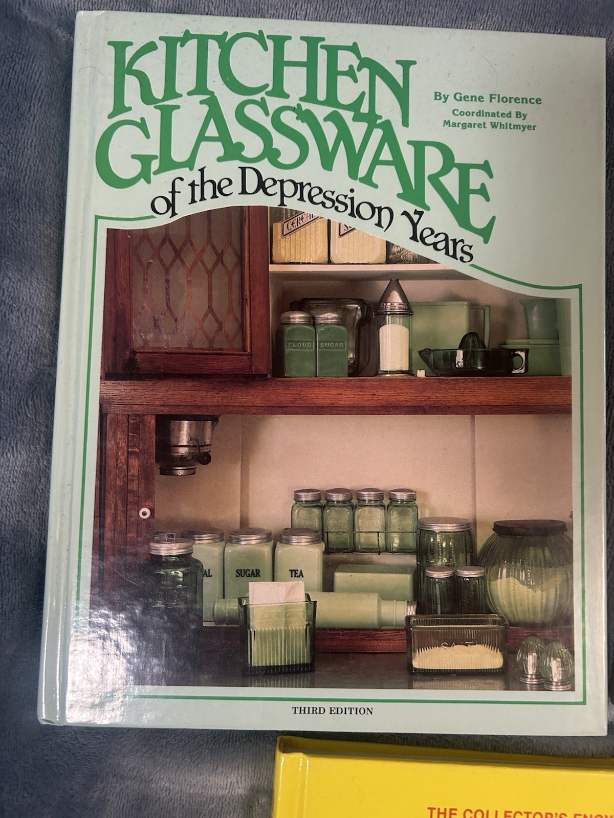 Lot of 5 Vintage Hardcover Glassware Collector Guide Identification Books 1980s