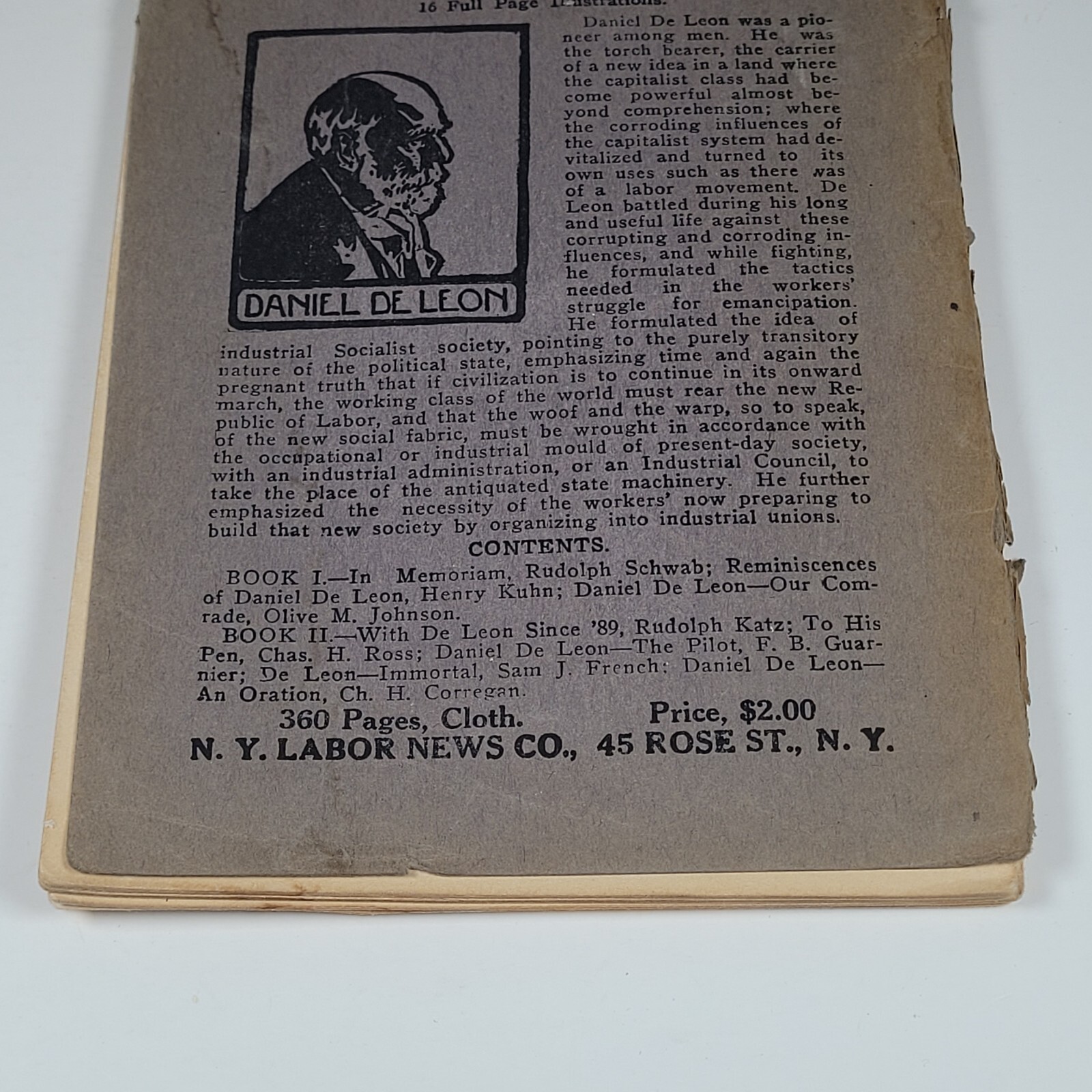 The Gotha Program by Karl Marx New York Labor News 1922 Lots of Wear Rare HTF