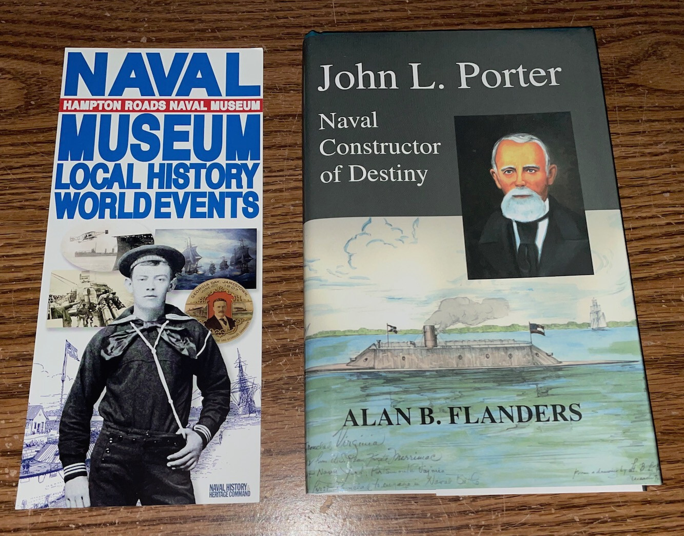 JOHN L PORTER NAVAL CONSTRUCTOR OF DESTINY HARDCOVER BOOK ALAN B FLANDERS