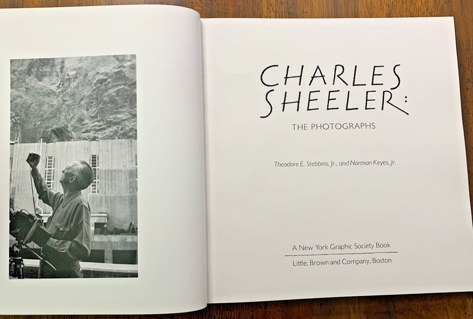 Charles Sheeler: The Photographs by Theodore E. Stebbins HC/DJ FIRST EDITION