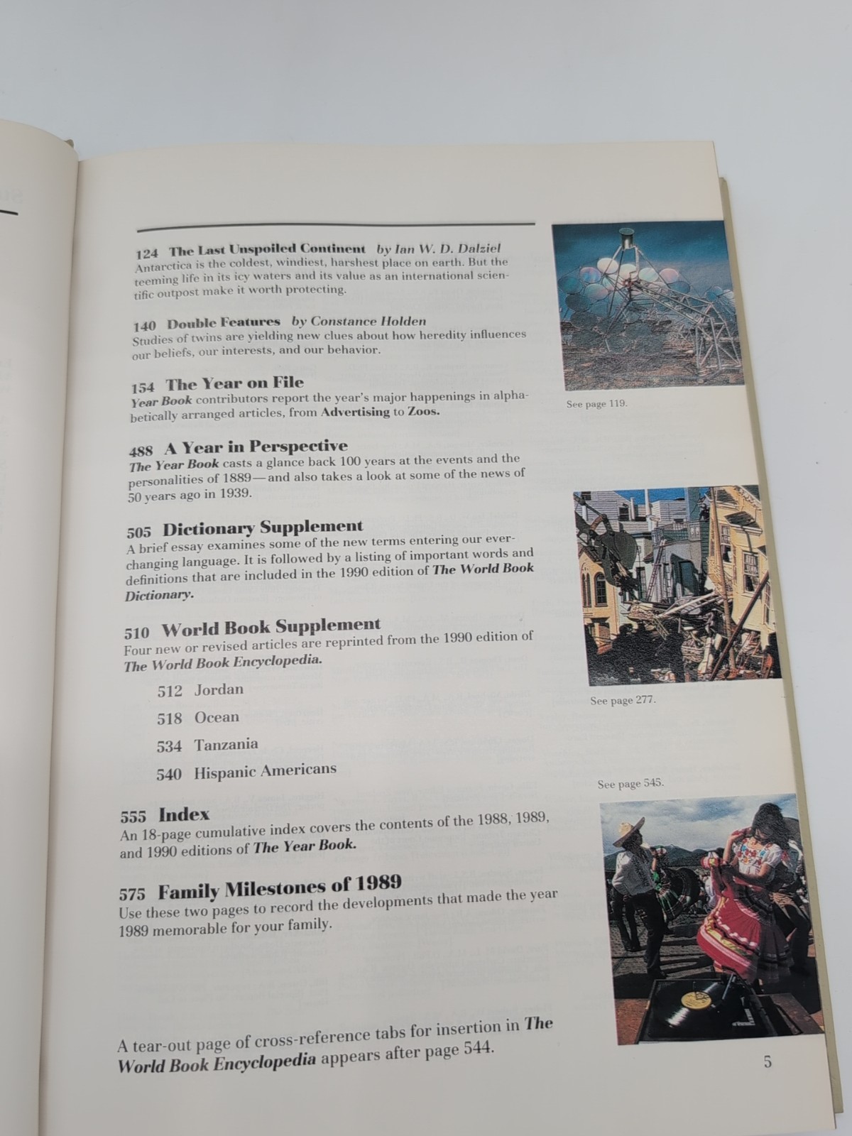 World Book Year Books, 1972 – 1990 19 Books Annual Supplement (Hardcover)