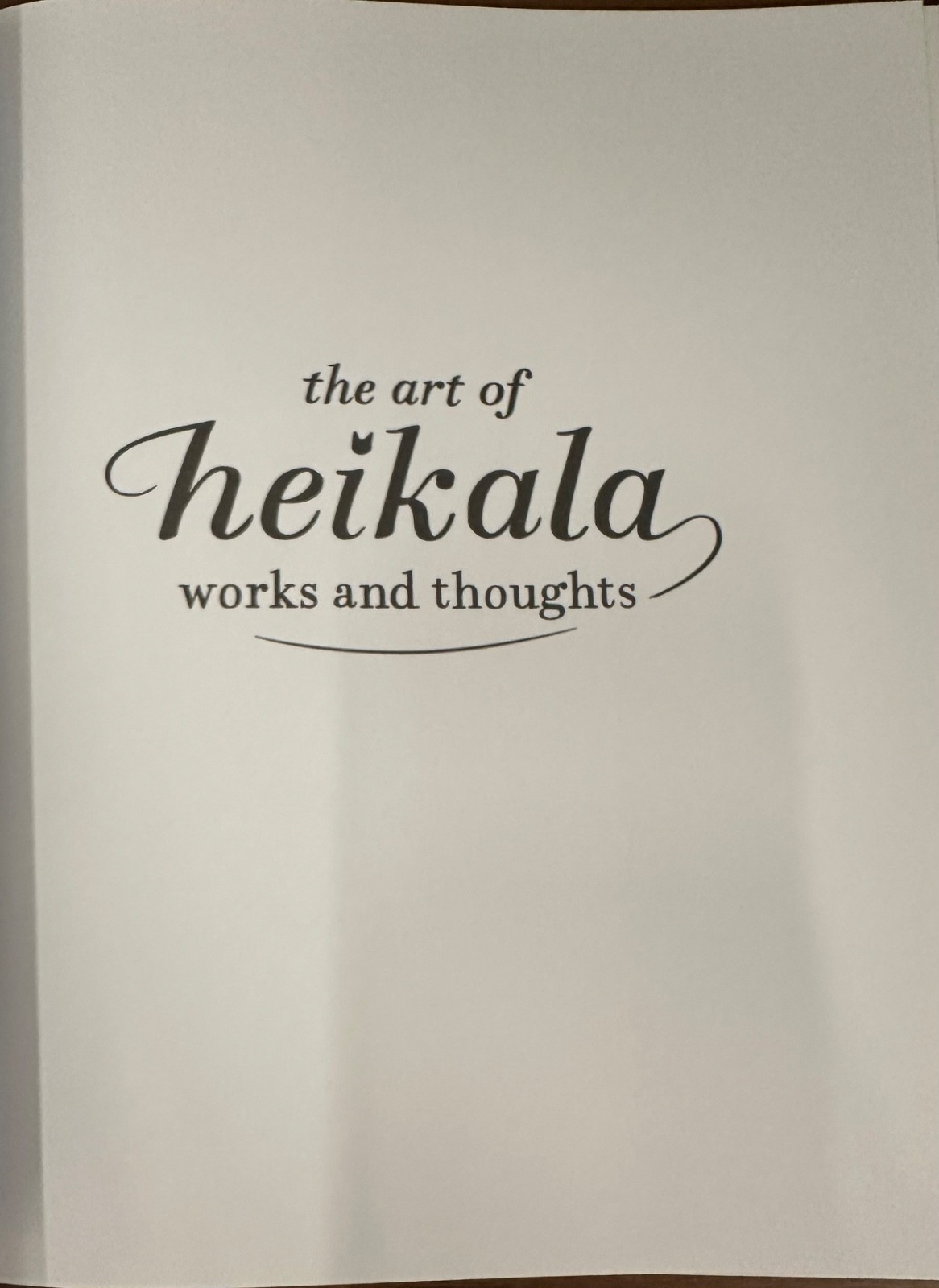 The Art of Heikala: Works and thoughts VG
